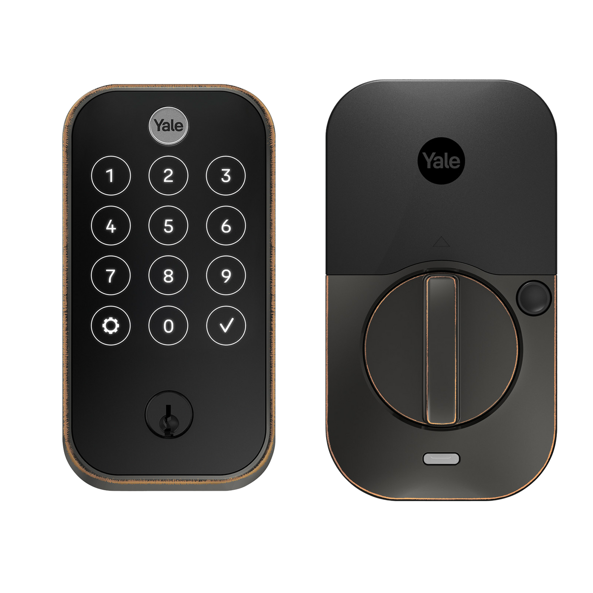 Yale Pro® 2 Touchscreen Deadbolt with Wi-Fi Connect - Key Override YRD624 CB1