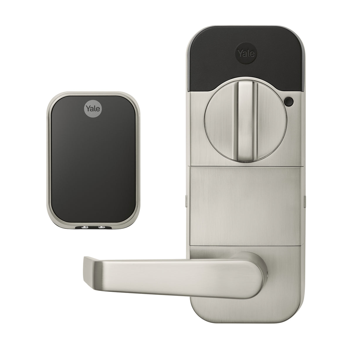 Yale Pro 2 Commercial Interconnected Deadbolt - Touchscreen - with Augusta Lever - Key-free. YMC654
