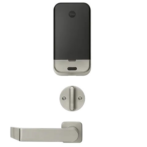 Yale Pro 2 Commercial Mortise Keypad Lock with Augusta Lever & Deadbolt Key-free YMM634-DB