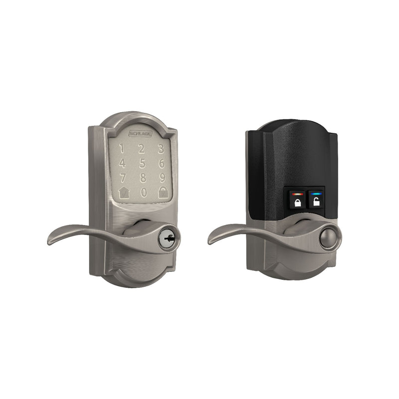 Schlage Encode BE 489 Deadbolt Camelot Trim