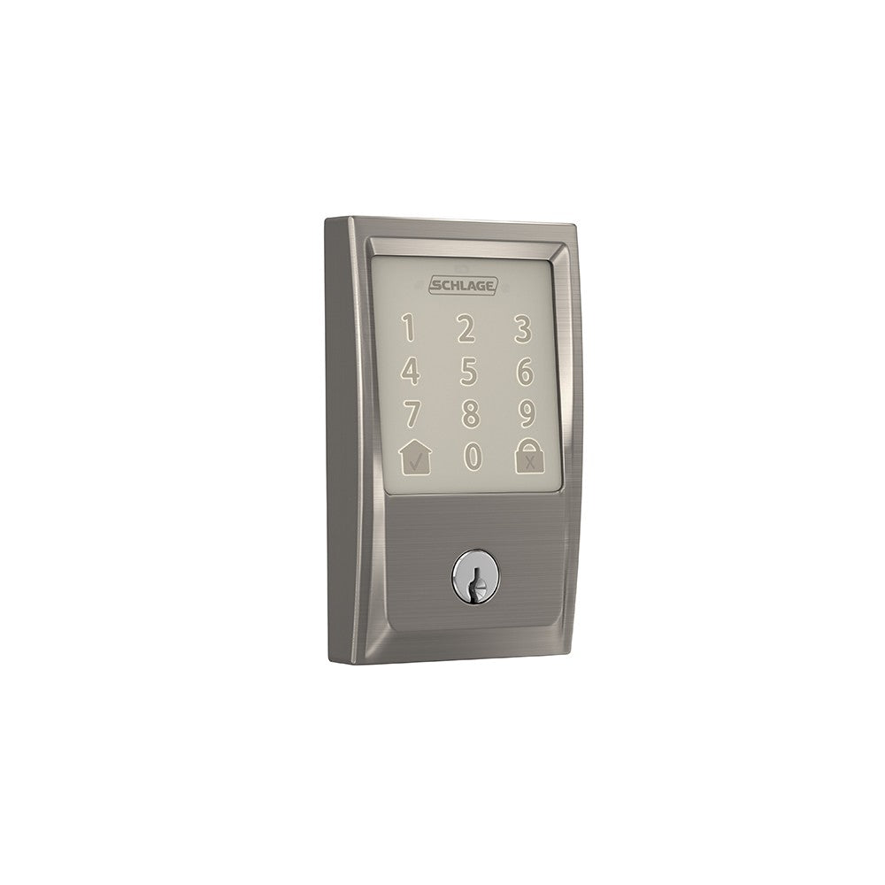 Schlage Encode BE 489 Deadbolt Century Trim