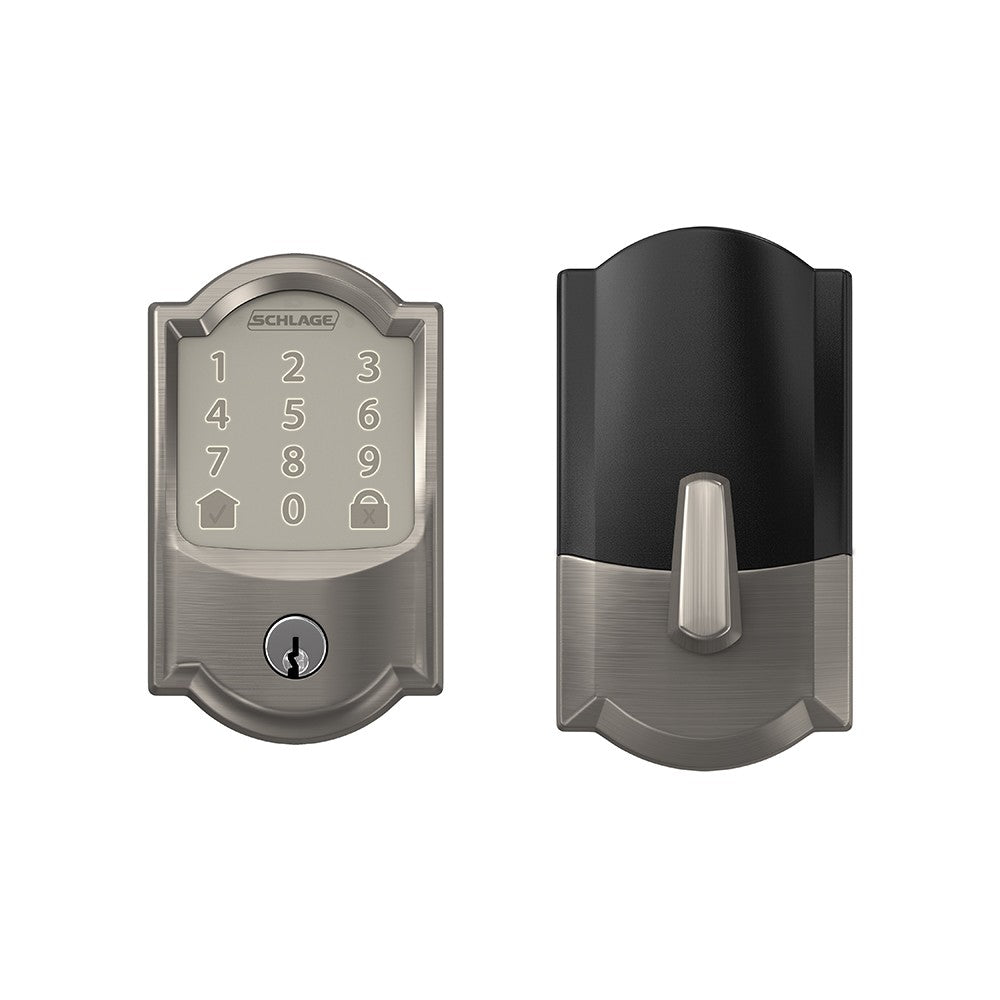 Schlage Encode BE 489 Deadbolt Camelot Trim