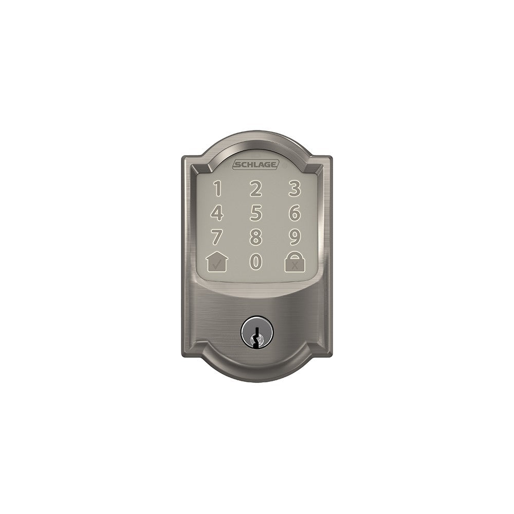 Schlage Encode BE 489 Deadbolt Camelot Trim
