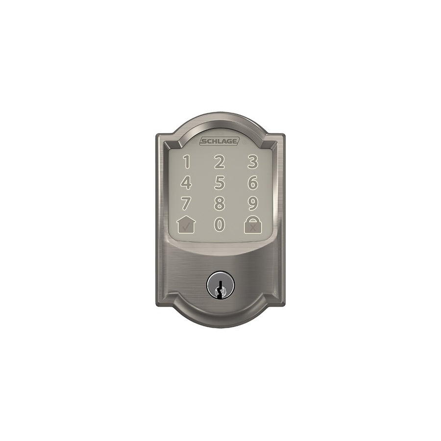 Schlage Encode BE 489 Deadbolt Camelot Trim